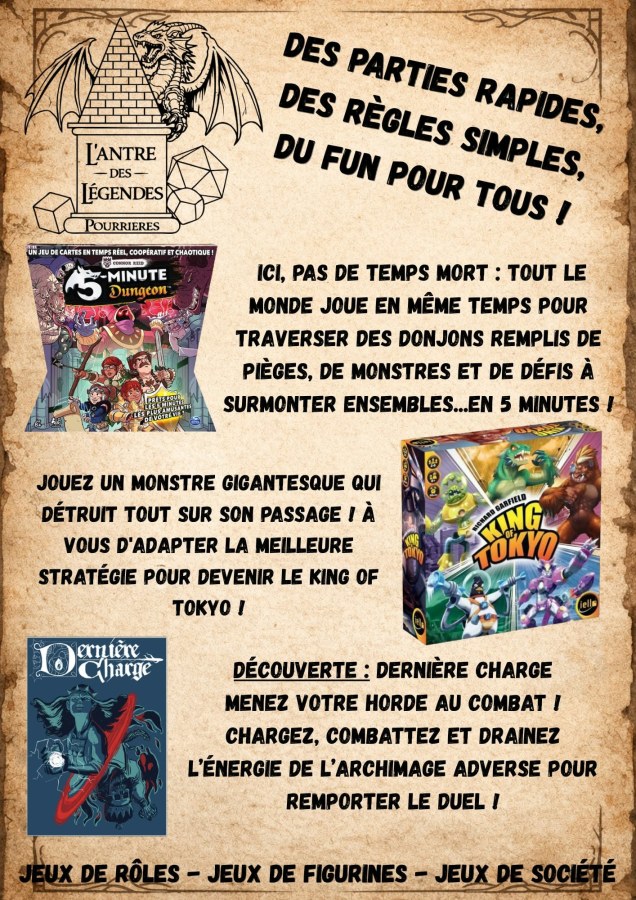 Stand L'antre des légendes
